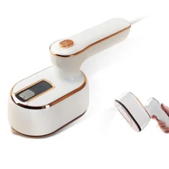 Hot Bärbar Handhållen Ångare 1000W 20S Snabb Uppvärmning Rese Klädångare med Våt och Torr Strykfunktion Vikbar Mini Klädångare Vit