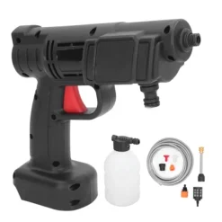 New unbranded Bärbar högtryckstvätt Batteridriven högtryckstvätt Sladdlös kraftrenare för bilträdgård