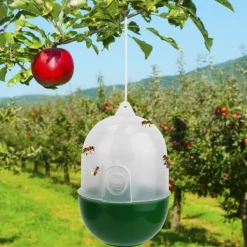 Bärbar hängande bi-fångare fångstburk biodling verktyg