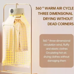 Sale Bärbar Hopfällbar Tork med UV-sterilisering - Automatisk torksystem med timer och fjärrkontroll