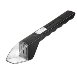 Clearance Bärbar Insektsfångare med Visare Transparent Kontaktlös Flugfångare Skopa Klämma Barn Naturleksaker Bi Black