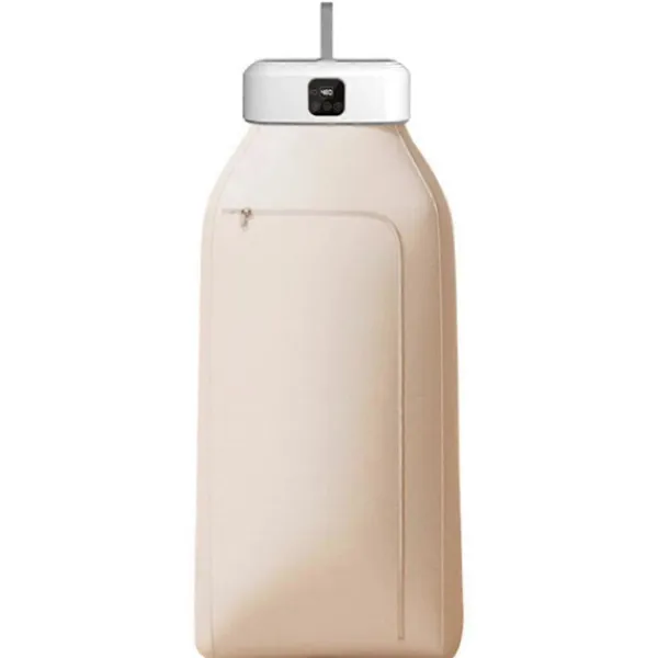 New Bärbar Klädtork, Mini Tvättmaskiner med Fjärrkontroll, Liten Kompakt Vikbar Elektrisk Torkmaskin EU-kontakt