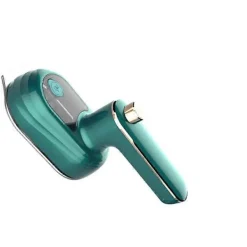 Discount Bärbar mini strykjärn grön