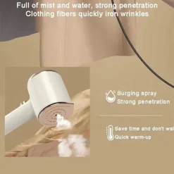 Bärbar Mini Strykmaskin, Mini Strykmaskin, Handhållen Mini Strykmaskin för Resor och Handhållen Användning, Grön EU-kontakt