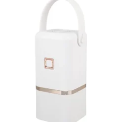 Hot Bärbar Mini Torktumlare med Inbyggd Torkpåse för Resor och Hemmabruk Vit 70x70 cm