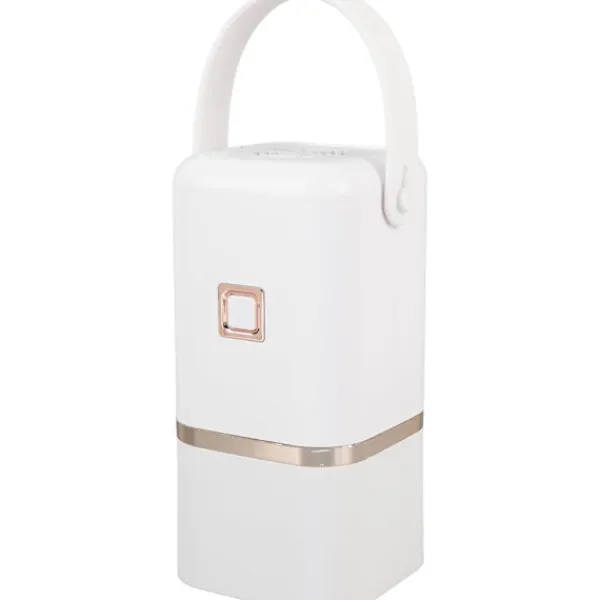 Hot Bärbar Mini Torktumlare med Inbyggd Torkpåse för Resor och Hemmabruk Vit 70x70 cm