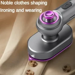 Discount Bärbar minidamptång, 20S omedelbar uppvärmning, silkeslen strykning, stor panel, stor vattentank, 90 graders vinkeljustering, för alla textiltyger