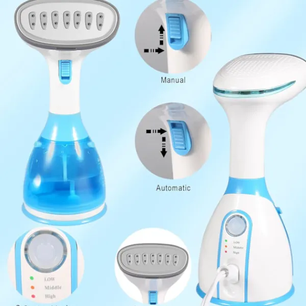 Outlet Bärbar ångstrykmaskin lämplig för kläder som kan strykas