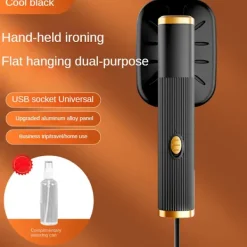 Discount Bärbar Resestemare För Kläder Mini Ångstrykjärn 180° Rotationsbar Handhållen Ångstrykjärn För Tyg