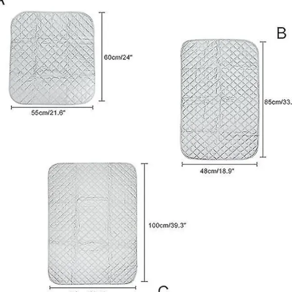 New Bärbar Strykfilt Värmebeständig Tvättskyddsmatta