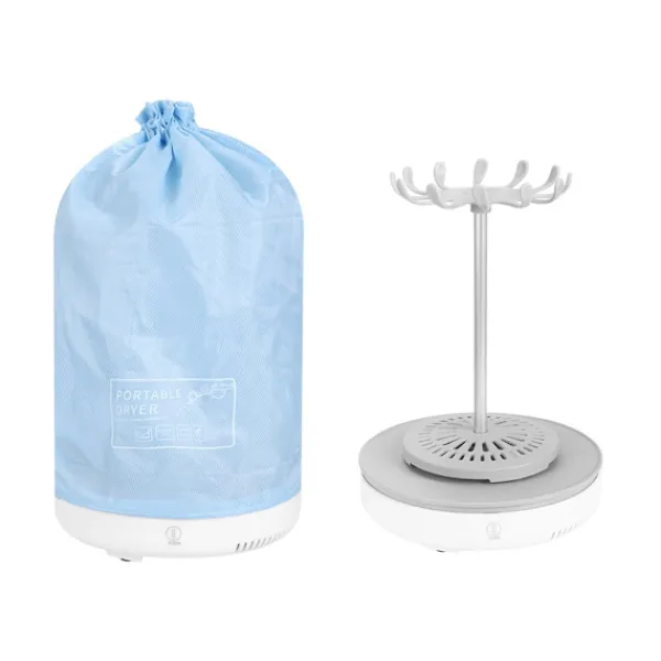 Outlet Bärbar torkpåse för hushållskläder, minivikbar elektrisk torkmaskin för resor CN 220V