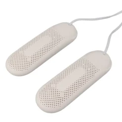 Sale Bärbar torktumlare för hushåll Vinter studenthem Stövelskor Torktumlare Värmare Eliminera dålig lukt Lila Ljus Timing Style EU-kontakt 220‑240V