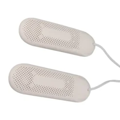 Sale Bärbar torktumlare för hushåll Vinter studenthem Stövelskor Torktumlare Värmare Eliminera dålig lukt Lila Ljus Timing Style EU-kontakt 220‑240V