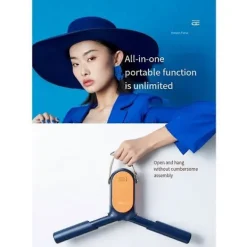 Bärbar Torktumlare Hopfällbar Torkställning Värme Med Skotorkmaskin Liten Hopfällbar Klädställning, A