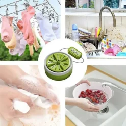 Online Bärbar Turbintvättmaskin Liten Tvättmaskin