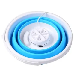 Best Hommy Bärbar tvätt maskin mini vikbar tvätt maskin ultraljud rengöring