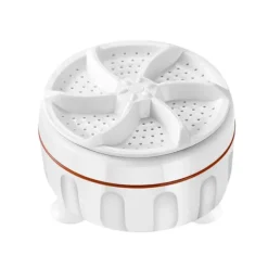 Hot Bärbar tvättmaskin, mini tvättmaskin, mini diskmaskin Turbo med USB, lämplig för hemmakontor, resor, studentboende, husbil, lägenhet vit