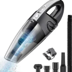 Sale FMYSJ Bärbar 120w 2200mah Sladdlös Handdammsugare Med Våt- och Torrfunktion Tvättbart Hepa-filter Och 5 Uppladdningsbara Munstycken För Hem, Kontor (FMY)