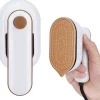 Sale Bärbart handhållet strykjärn, Mini handhållet ångstrykjärn för kläder, 180° roterbart reseångstrykjärn, Mini strykmaskin, A
