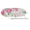 Discount Bärbart hopfällbart rese-strykbord, värmebeständig mini-strykbordsmatta med pionblommönster