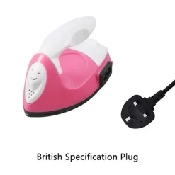 Best Bärbart Mini Elektriskt Resestrykjärn Klädångare Snabb Uppvärmning UK-kontakt