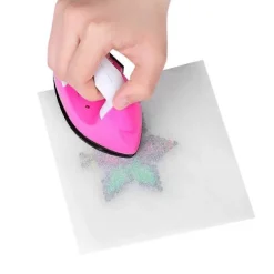 Best Bärbart Mini Elektriskt Strykjärn Rese Plastpärlor Kläder Sömnadstillbehör[D]