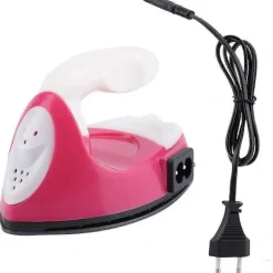New Bärbart Mini Ångstrykjärn för Kläder DIY Konst och Hantverk