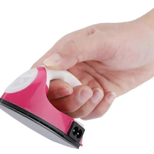 New Bärbart Mini Ångstrykjärn för Kläder DIY Konst och Hantverk