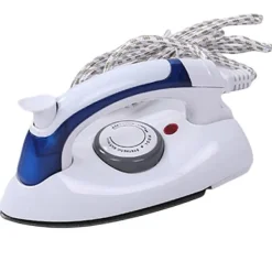 Clearance Bärbart Mini Ångstrykjärn Handhållet Strykjärn Non-Stick Sula Liten Apparat för Hemresa och Affärer