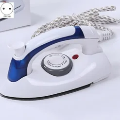Clearance Bärbart Mini Ångstrykjärn Handhållet Strykjärn Non-Stick Sula Liten Apparat för Hemresa och Affärer