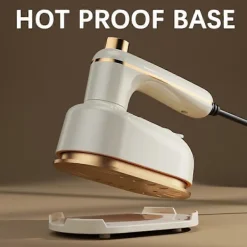 Clearance Bärbart Mini Ångstrykjärn, Vikbar Handhållen Klädångare, Dubbel Torr/Våt Användning för Resor & Hem US plug Green