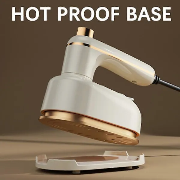 Clearance Bärbart Mini Ångstrykjärn, Vikbar Handhållen Klädångare, Dubbel Torr/Våt Användning för Resor & Hem US plug Green