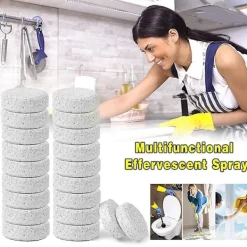 Discount Brustabletter för rengöring Kompatibla med bilrutor, fönster, toaletter, tvättmaskiner och mer