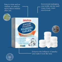 Clearance Brustabletter för smyckesrengöring