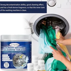 New Brustabletter för tvättmaskin