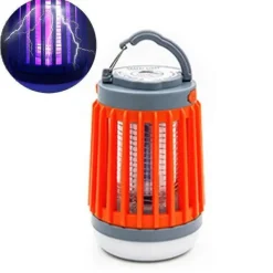 Clearance Bästsäljare 2 i 1 Bug Zapper Utomhus - Uppladdningsbar Vattentät Myggdödare
