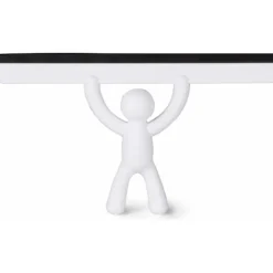 Buddy Squeegee. Buddy duschskrapa, vit färg, storlek 26,7x15.