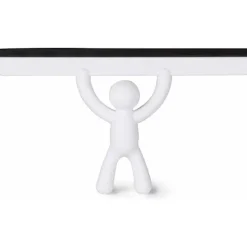 Buddy Squeegee. Buddy duschskrapa, vit färg, storlek 26,7x15.