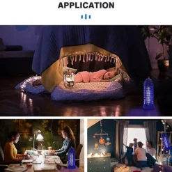 Discount Bug Zapper, Myggfångare Utomhus, Elektrisk Bug Zapper Utomhus, Insektsfångare, Flugfångare, Myggdödare För