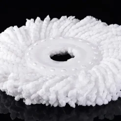 Best J-star Byte av 3-pack mopphuvud för orkansnurrmoppar, mikrofiberpåfyllningar, rund standardstorlek