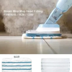 Hot [CA] 5-pack mikrofiberkuddar för Black&Decker ångmopp