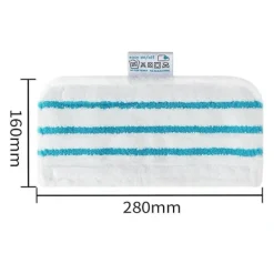 Hot [CA] 5-pack mikrofiberkuddar för Black&Decker ångmopp