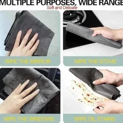 Best [CA] Premium Mikrofiber Rengöringsduk, Återanvändbar & Luddfri, Kompatibel med Magic[JUN]