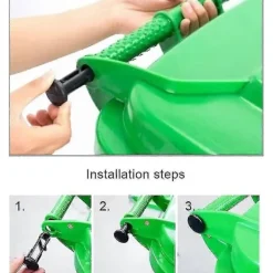 Online [CA]65 x 18 mm Förpackning med 10 Svarta Plastgångjärnstappar för Soptunnelock för 240 l Hushålls- och Kommersiella Soptunnor