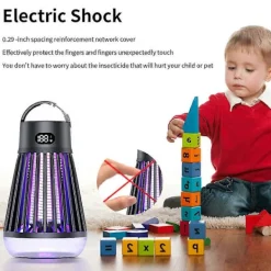 {CACA}2024 Zappify 2.0 Myggdödare, USB Uppladdningsbar Portabel Myggdödare