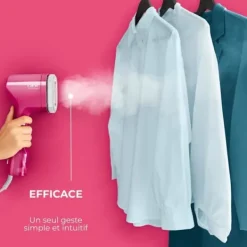 CALOR Pure POP Ångsteamer, Flöde 20 g/min, Behållare 70 ml, Klar på 15 sek, Autonomi 4 min,ånga och rena DT2023C0