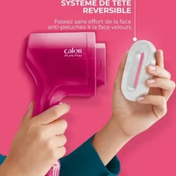 CALOR Pure POP Ångsteamer, Flöde 20 g/min, Behållare 70 ml, Klar på 15 sek, Autonomi 4 min,ånga och rena DT2023C0