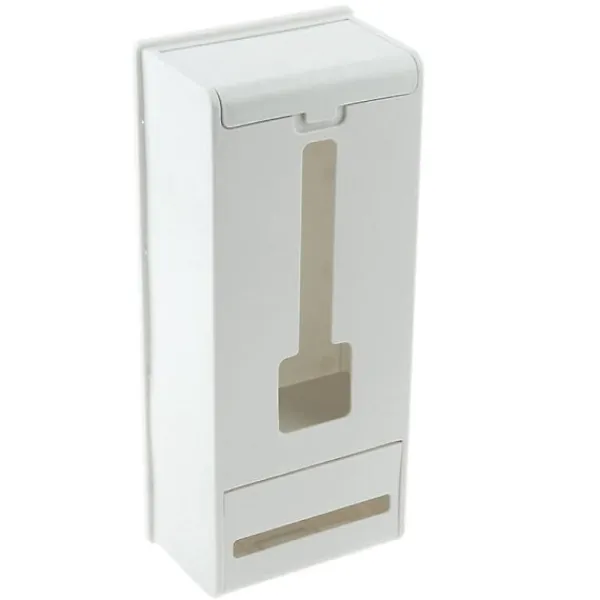 Online CDQ Väggmonterad Plastpåse Återanvändbar Soppåse Dispenser Vit