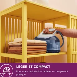 Hot PHILIPS Centralkompressor - - PSG6042/20 - PerfectCare Compact Serie 6000 - 8 bar - 1,8L - Blå