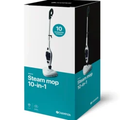 Outlet Champion Ångmopp 10-in-1 1500W SM210 Vit/Svart